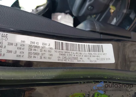 2018 Dodge Durango Gt Awd from USA, damaged, VIN 1C4RDJDG2JC232625